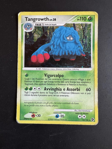 Carta pokémon tangrowth - pokémon,