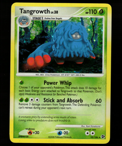 Tangrowth 106 great - 10/106,