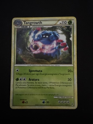 Carta pokemon tangrowth 95 - carta, 34/95