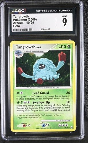 Cgc mint tangrowth - tangrowth, 2009