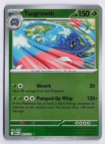 Tangrowth meg 007 - #007/132, me01