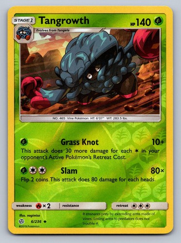 Tangrowth 236 uncommon - 6/236,