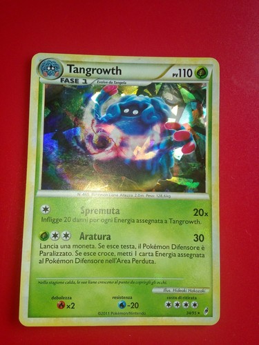 Pokemon card tangrowth - pokemon,