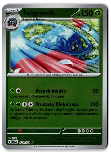 Pokémon tangrowth 007 132 - tangrowth, 007/132