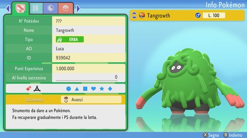Tangrowth shiny 6iv - shiny, battle