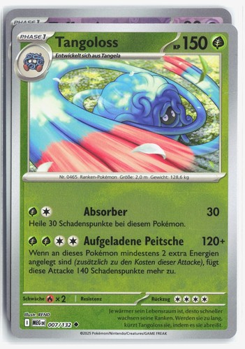 Pokémon tangoloss 007 - pokémon, 007/132