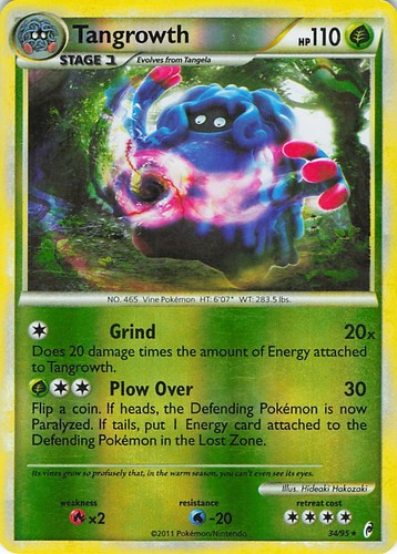 Tangrowth rare call of - rare,