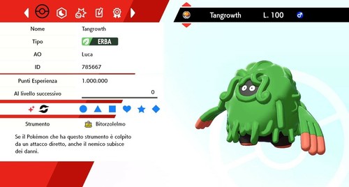 Tangrowth ultra shiny - tangrowth, battle