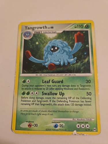 Tangrowth arceus holo - tangrowth, 10/99
