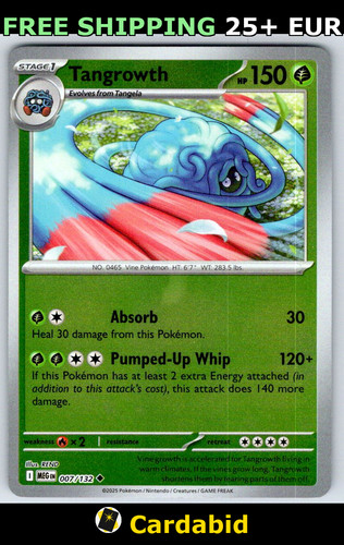 Tangrowth meg 007 - tangrowth, #007/132