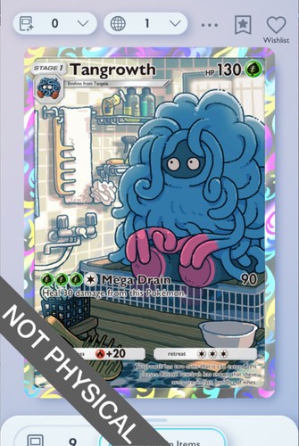 Pokemon tcg pocket tangrowth - pokemon,