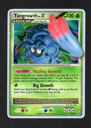 Tangrowth 99 holo - tangrowth, x