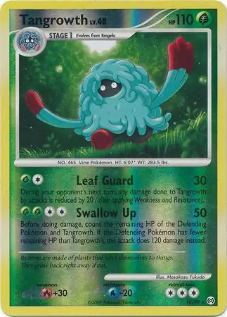 Tangrowth pokemon - tangrowth, 10/99