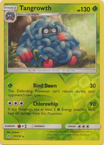 Reverse holo tangrowth - reverse,