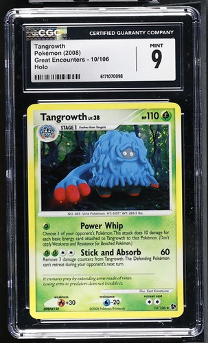 Cgc mint tangrowth 106 - cgc,